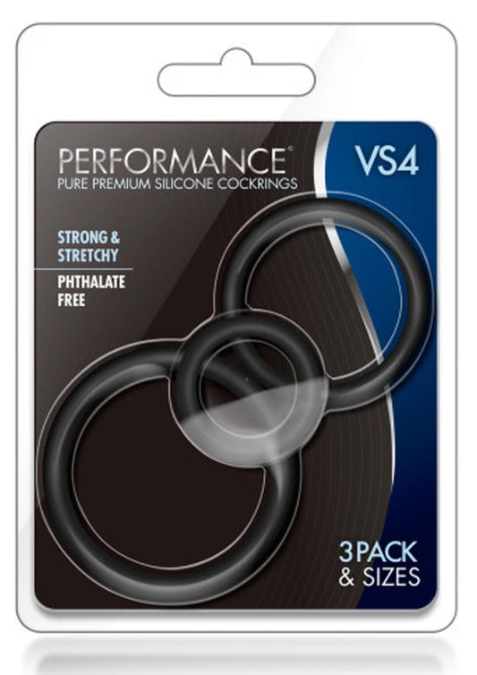 Performance silicone cock rings