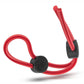 Stay Hard Silicone Dbl Loop Cockring Red