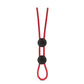 Stay Hard Silicone Dbl Loop Cockring Red
