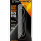 Stay Hard Silicone Dbl Loop Cockring Blk