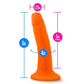 Neo Dual Density Cock 5.5' Neon Orange