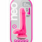 Neo Dual Density Cock W/balls 6' Pink