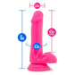 Neo Dual Density Cock W/balls 6' Pink