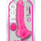 Neo Dual Density Cock W/balls 7' Pink