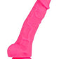 Neo Dual Density Cock W/balls 7' Pink