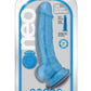 Neo Dual Density Cock W/balls 7" Blue