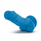 Neo Dual Density Cock W/balls 7" Blue