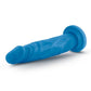 Neo Dual Density Cock 7.5' Neon Blue
