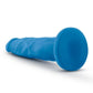 Neo Dual Density Cock 7.5' Neon Blue