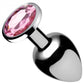 Booty Sparks Pink Gem Anal Plug Sm