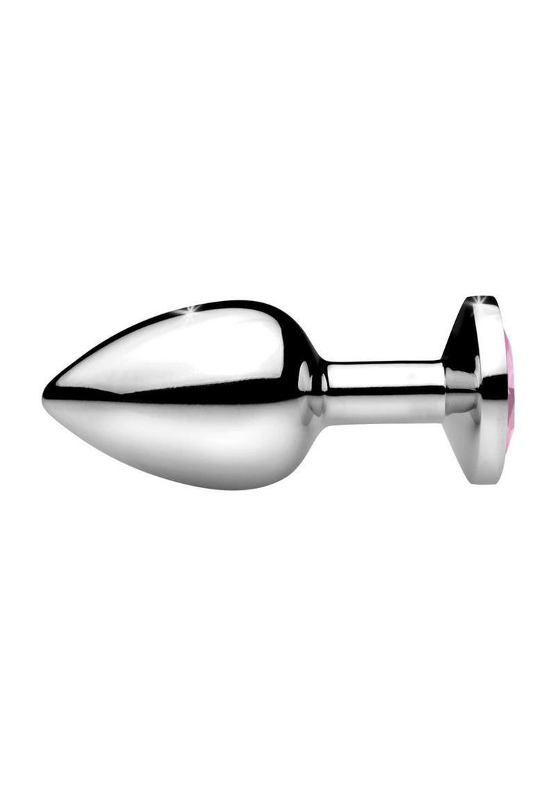 Booty Sparks Pink Gem Anal Plug Md