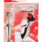 Booty Sparks Red Heart Anal Plug Md