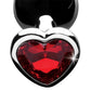 Booty Sparks Red Heart Anal Plug Md