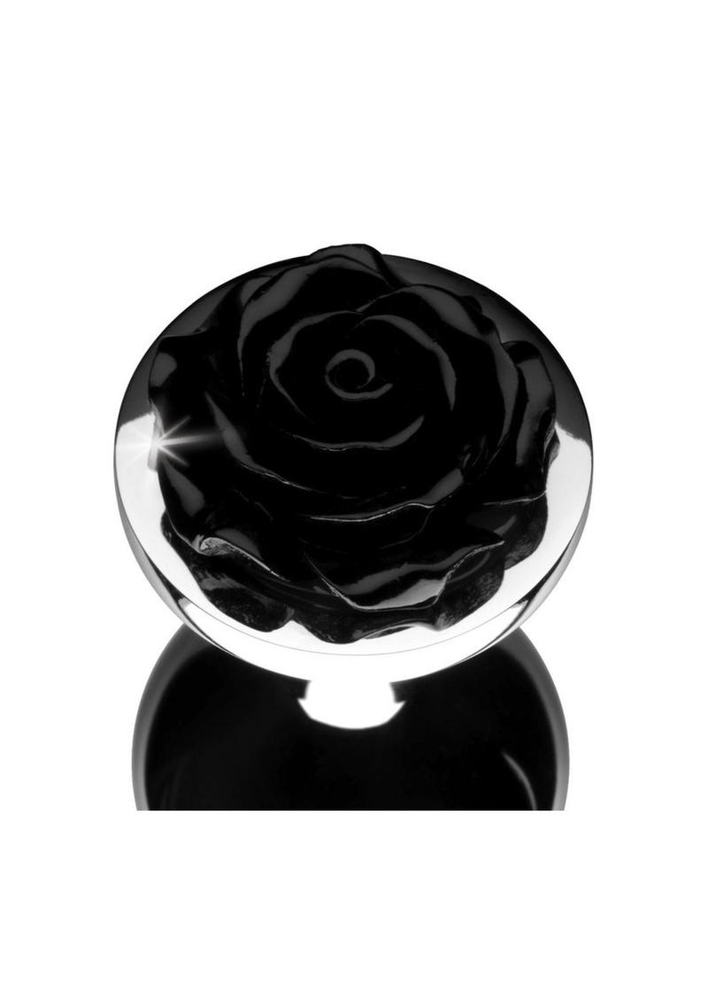 Booty Sparks Black Rose Anal Plug Md