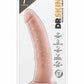 Dr Skin Cock W/suction 7" Vanilla