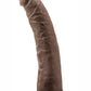 Dr Skin Cock W/suction 7" Chocolate