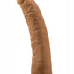 Dr Skin Cock W/suction 7" Mocha