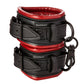 Saffron Cuffs Black/red
