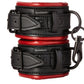 Saffron Cuffs Black/red
