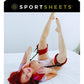 Saffron Thigh Sling Black/red