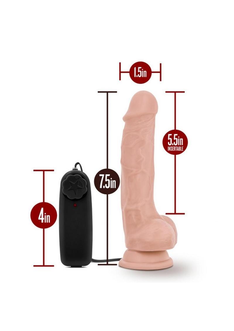 Dr Skin Dr Tim Vibe Cock W/suction Vanil