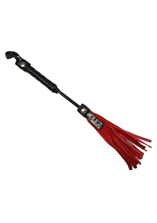 Rouge leather mini flogger Rd