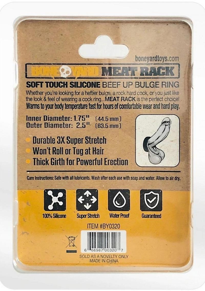 Bone yard bulge ring 45mm blk