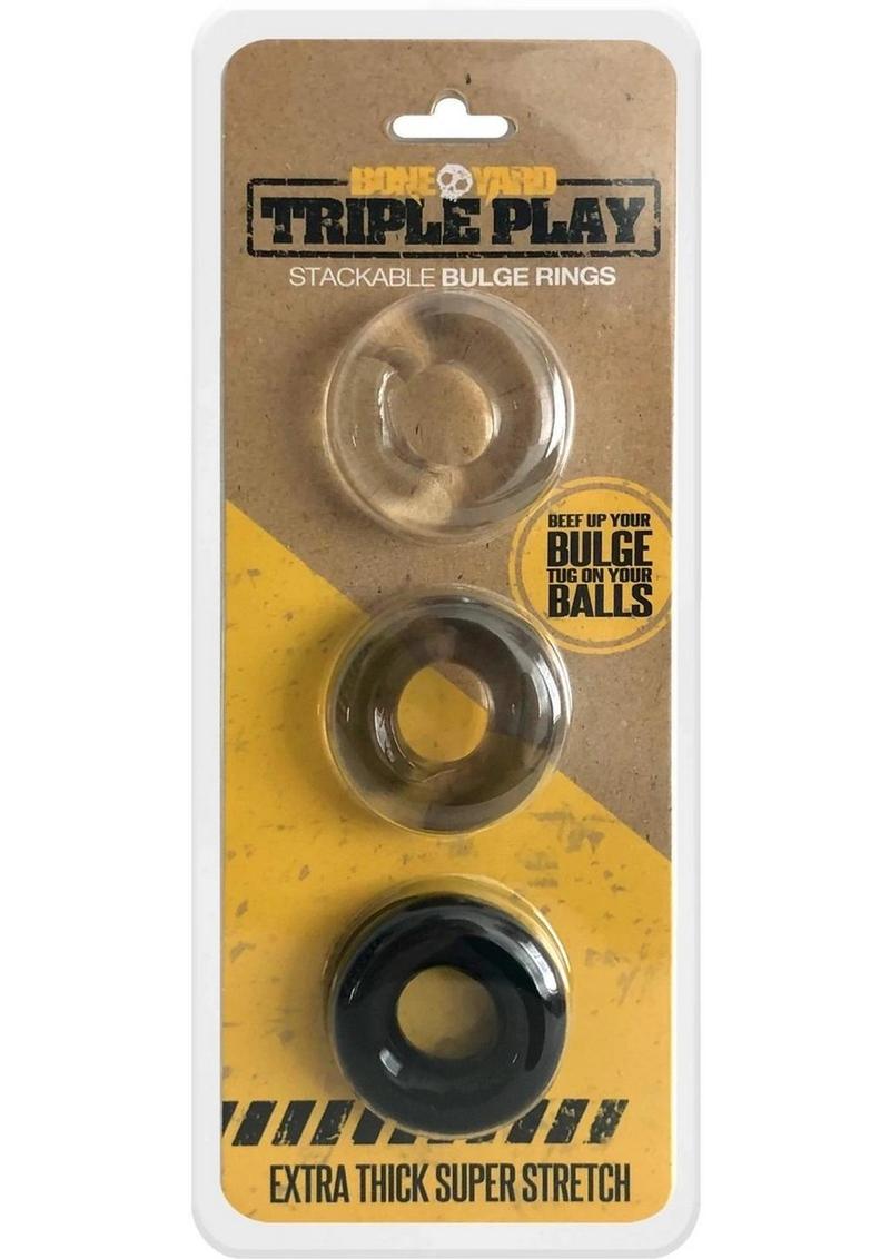 Boneyard Triple Play Cock Ring