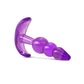 B Yours Triple Bead Anal Plug Purple