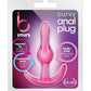 B Yours Curvy Anal Plug Pink