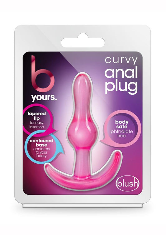 Blush Curvy Anal Plug