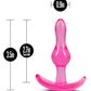 B Yours Curvy Anal Plug Pink