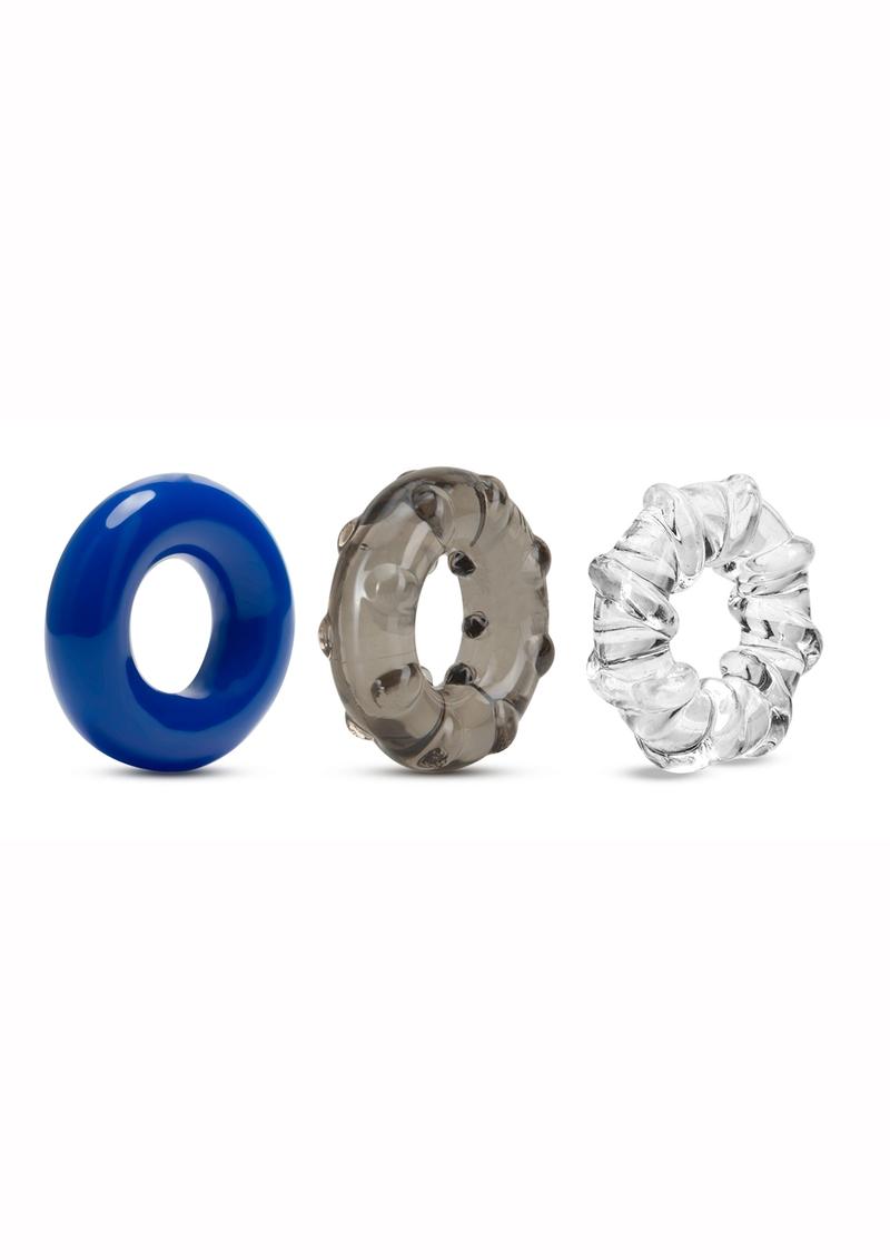 STAY HARD Triple Stretch 3PACK RINGSst