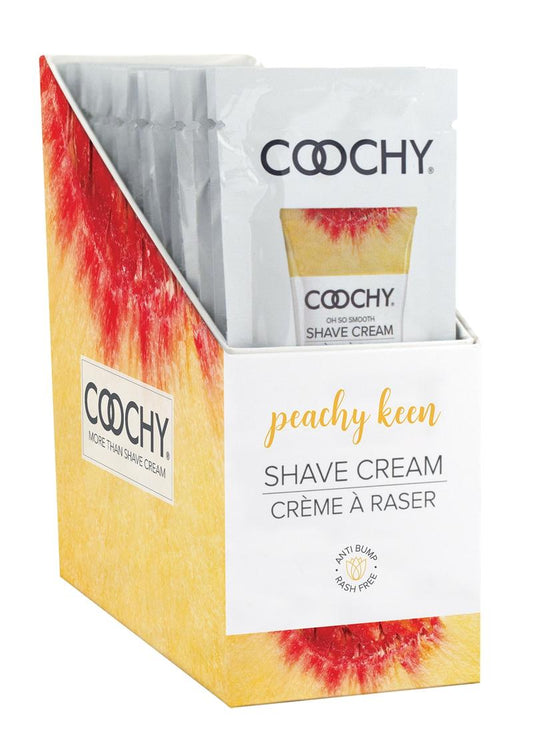 Coochy Shave Peachy Keen Foils 24/disp