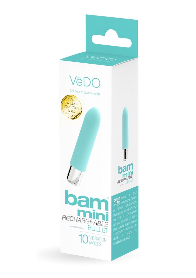 VeDO bam mini rechargeable bullet teal