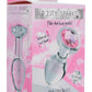 Booty Sparks Pink Gem Glass Anal Plug Md