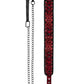 Ouch Luxury Collar W/leash Burgundy
