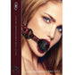 Ouch Luxury Breathable Ball Gag Burgundy