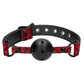 Ouch Luxury Breathable Ball Gag Burgundy