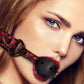 Ouch Luxury Breathable Ball Gag Burgundy
