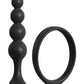 Afc Ass-gasm Cockring Anal Beads Black