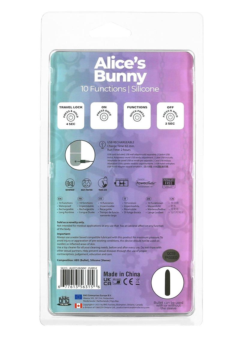 Powerbullet Alices Bunny Purple