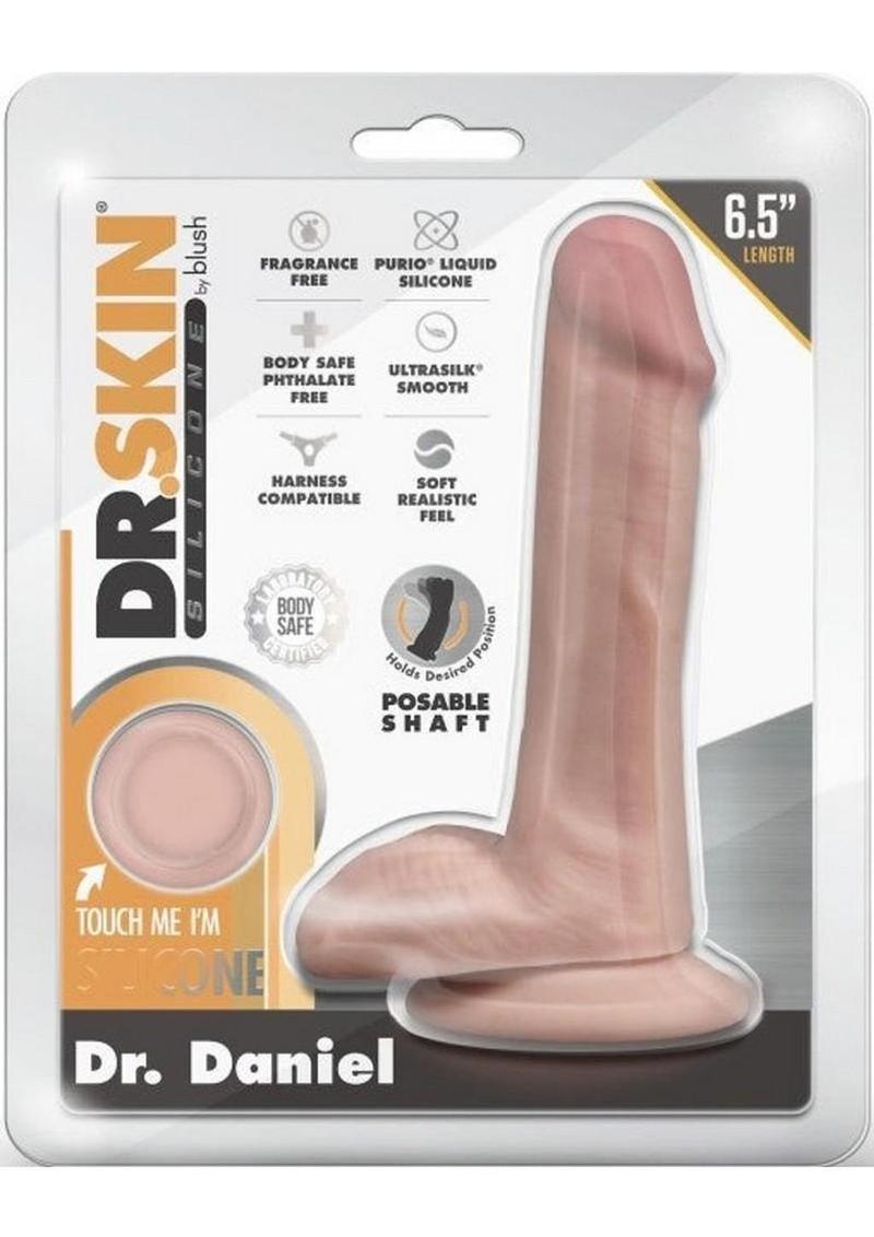 Dr Skin Silicone Dr Daniel 6" Vanilla