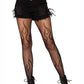 Flame Net Tights Os Black