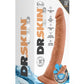 Dr Skin Glide Dildo 7.5" Mocha