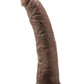 Dr Skin Glide Dildo 7.5" Chocolate