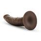 Dr Skin Glide Dildo 7.5" Chocolate