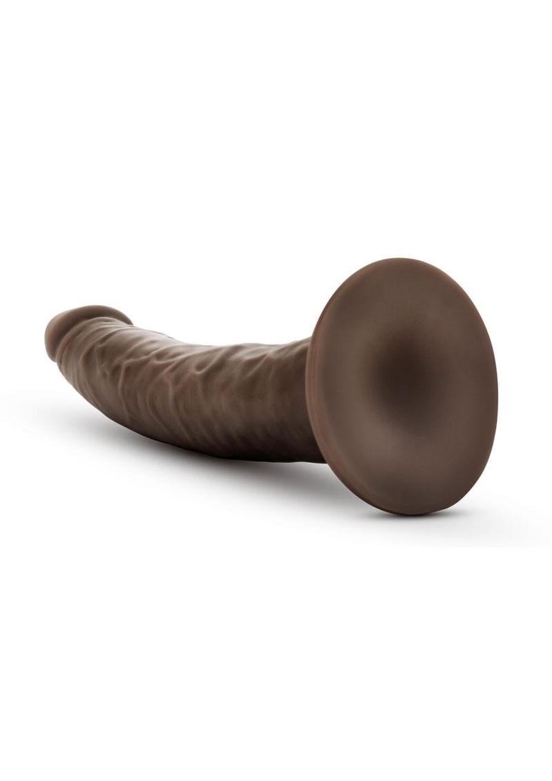 Dr Skin Glide Dildo 7.5" Chocolate