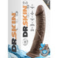 Dr Skin Glide Dildo 8" Chocolate