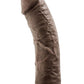 Dr Skin Glide Dildo 8" Chocolate